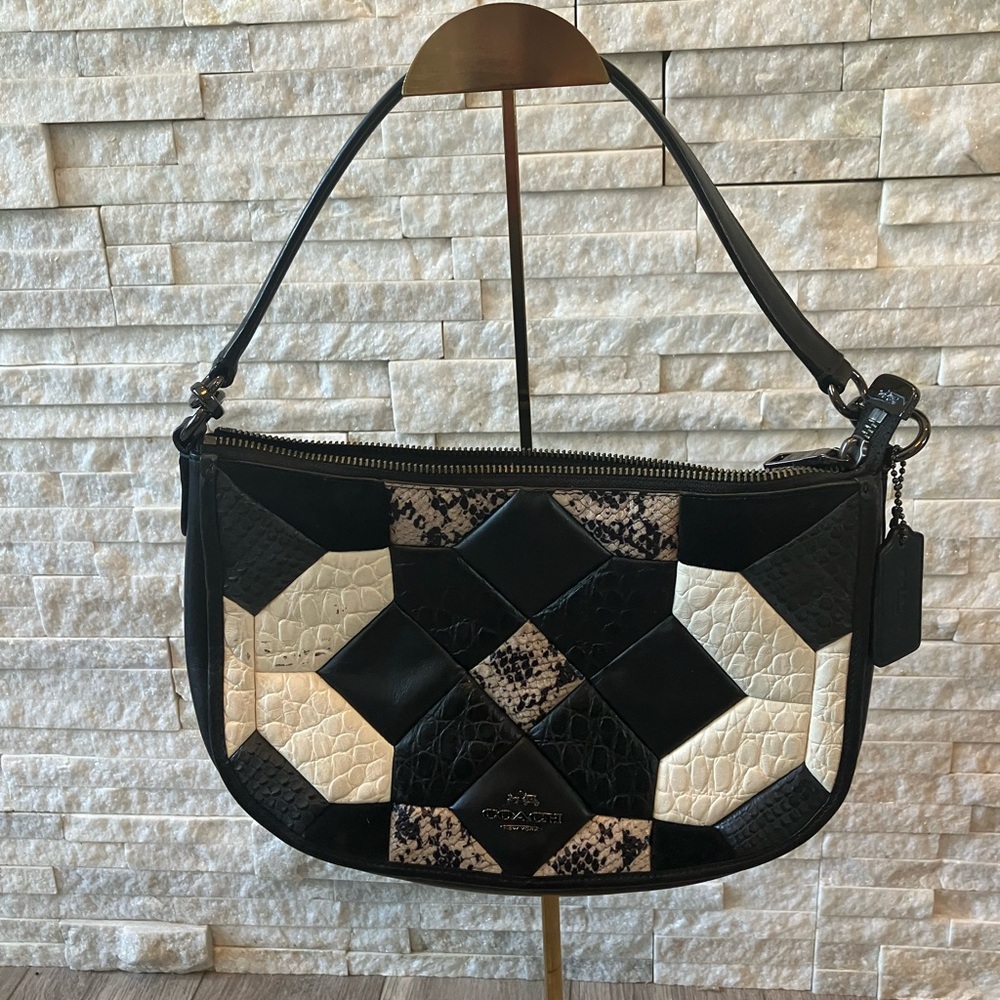Coach leather purse